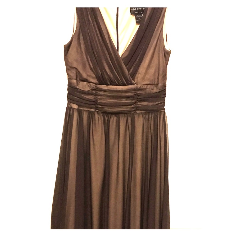 Knee length tulle dress